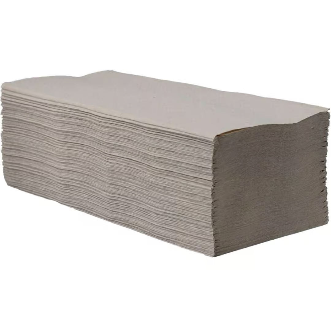 Huchtemeier Falthandtücher, 25x23cm, Z-Falz, 5000 Blatt, natur